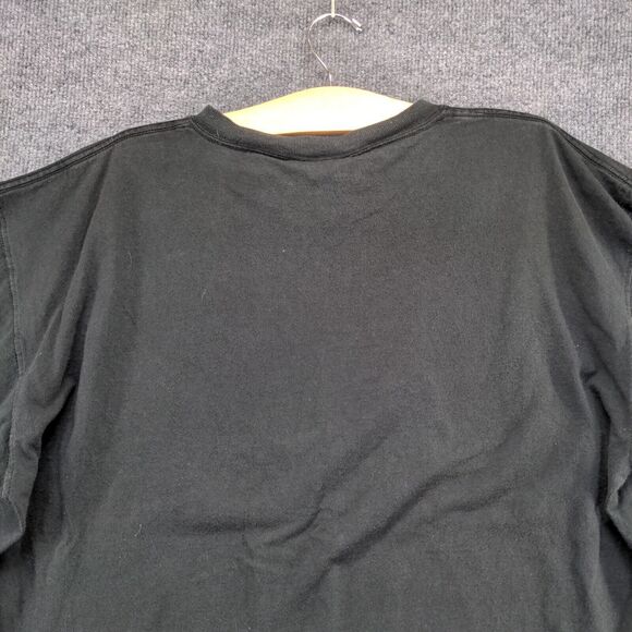 JanSport Men's IUPUI T-Shirt Black Size XL Short Sleeve Crew Neck Vintage - Picture 6 of 12